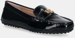 Lauren Ralph Lauren bőr mokaszin Barnsbury - fekete Női 36 - answear - 63 990 Ft