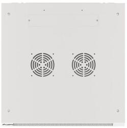 Lanberg WF01-6618-10S 19" 18U SZÉL: 600mm MÉLY: 600mm MAG: 907mm lapraszerelt üvegajtós szürke fali rack szekrény (WF01-6618-10S) - procompkft