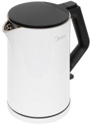 Midea MK 15H01A vízforraló max. 2200 W 1, 5 L duplafalú fehér-fekete