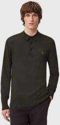 AllSaints gyapjú pulóver MODE MERINO - zöld L