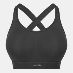 USA Pro High Support Sports Bra - Black