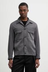 HUGO dzseki gyapjúkeverékből - szürke 54