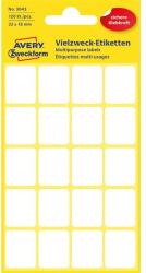 AVERY 3043 22x18mm univerzális 120db-os fehér etikett (3043) - procompkft
