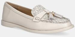 MICHAEL Michael Kors bőr mokaszin Kiernan Loafer - bézs Női 37