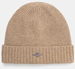 Gant gyapjú sapka - bézs Univerzális méret - answear - 25 990 Ft