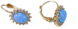 Ékszershop Opál - cirkónia arany fülbevaló (1332407)