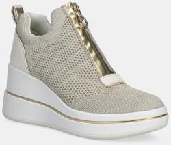Michael Kors sportcipő Emmy Wedge Zip Slip On - bézs Női 37