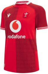 Macron Дамска футболна фланелка Macron Wales Rugby Home Shirt 2025 Womens - Red