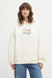 HUGO BOSS pamut melegítőfelső Dalessandra_2 - bézs M