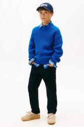 Tommy Hilfiger gyerek pamut nadrág - sötétkék 164