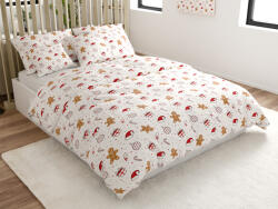  Pamut ágyneműhuzat GINGER JOY fehér Ágyneműhuzat mérete: 70 x 90 cm | 140 x 200 cm