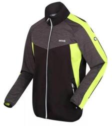 REGATTA Heren Yare VI Softshell Kabát - Kényelem és Védelem fekete|zöld