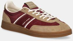 Tommy Jeans bőr sportcipő THE GREENWICH EDGE SUEDE - bézs Férfi 41