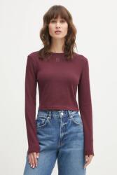 HUGO BOSS hosszú ujjú Dafilomena_3 - lila XL