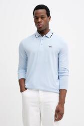 BOSS Green pamut hosszúujjú - kék L