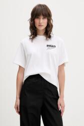 HUGO pamut póló - fehér S - answear - 21 990 Ft