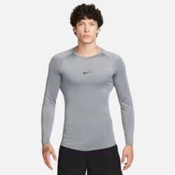 Nike Мъжка тениска Nike Pro Core Long Sleeve T Shirt Mens - Grey