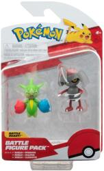 Pokémon - Set 2 figurine de actiune, (Pawniard & Roselia) S15 (PKW3006) Figurina