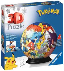 Ravensburger Puzzle 3D Pokemon, 72 Piese (RVS3D11785) - ejuniorul