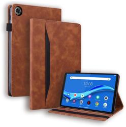  Husă flip plată FLATY pentru Lenovo Tab One / Lenovo Tab K9 maro