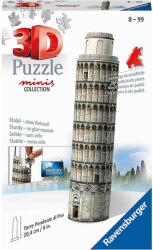 Ravensburger Puzzle 3D Mini Turnul Din Pisa, 54 Piese (RVS3D11247) - ejuniorul