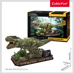 CubicFun - Puzzle 3D Tyrannosaurus Rex 52 Piese (CUDS1051h) - ejuniorul