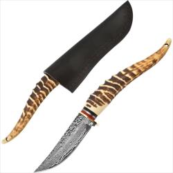 HARAHU Cuțit de exterior UB-39070 - Argintiu / Maron KP39070