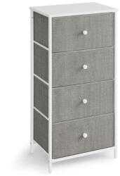  Szürke komód 45×30×92 cm méretben - AUK-E1031-GREY (artAUK-E1031-GREY)