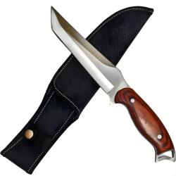 HARAHU Cuțit de exterior TB-39066 - Argintiu / Maro KP39066