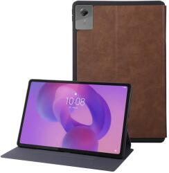  MONO Husă tip carte pentru Lenovo Idea Tab Plus / Tab K12 maro