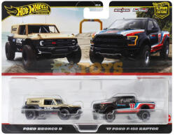 Mattel Car Culture Ford Bronco R și '17 Ford F-150 Raptor HBL96 (HBL96)