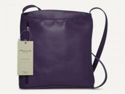 MONARCHY Női válltáska: lila bőr, 1 rekeszes (magyar termék) (1162417)