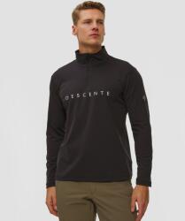 Descente Pulover Cu Guler înalt De Schi Pentru Bărbați Descente Chest Logo T-neck Negru