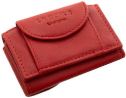 La Scala Kulcstartó és pénztárca valódi bőr piros kisméretű különleges (sb-09-red)