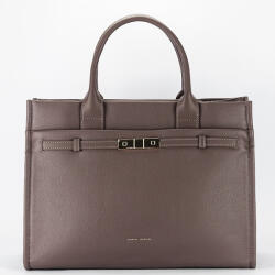 David Jones Geanta taupe inchis mare David Jones CM7736 17 (CM7736BITTERCHOCOLATE)