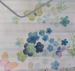 Billerbeck Bianka pamut kispárnahuzat, 36x48 cm, Pillangós-zöld