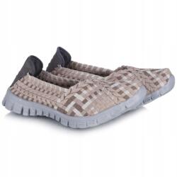 Rock Spring női félcipő, bézs, textil, Size 37 (CARIOCA SOYA COFFEE)