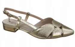 Goodin Női szandál, Size 36, arany színű, környezetbarát bőr (GD-DO-206B)