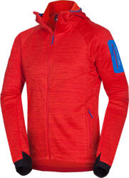 Northfinder Bluza fleece melange barbati Dammastock redmelange (107722-362-102)