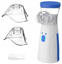 Mesh Hordozható Inhalátor Mesh Porlasztó Fehér-kék Univerzális 2 Maszk (NE-MO3)