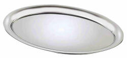  Tálca ovális rozsdamentes inox matt 29 x 22, 5 cm (1605SIK033) - papir-bolt