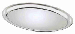  Tálca ovális rozsdamentes inox matt 19 x 14 cm (1605SIK032) - papir-bolt