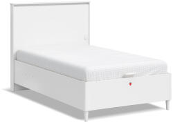 Cilek Pat cu lada de depozitare pentru copii 120x200 cm , Design modern, port USB, colectia Varia White (20.94.1706.00)