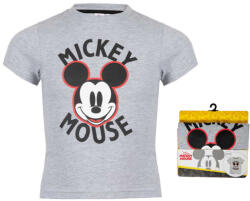  Disney Mickey Grey gyerek rövid póló, felső 2 - 8 év / 92 - 128 cm