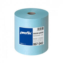 Profix Escon print türkíz ipari törlőkendő 500 lap/tekercs, 1 tekercs/zsugor - shopbazis
