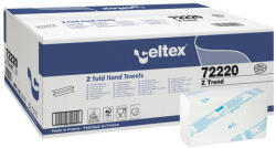Celtex Z Trend hajtogatott kéztörlő cellulóz, 2 réteg, 20, 5x24cm, 25x150 lap (3750 lap)