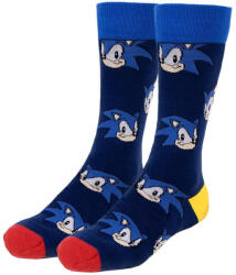  Sonic a sündisznó Face felnőtt hosszú szárú zokni 35/41