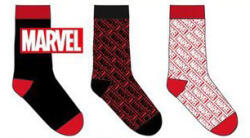  Marvel Black férfi zokni 39/42