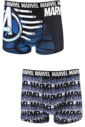  Bosszúállók Captain America Blue férfi boxeralsó 2 darab/csomag L