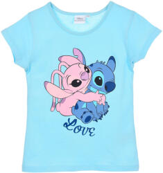  Disney Lilo és Stitch, A csillagkutya Love gyerek rövid póló, felső 3 - 8 év / 98 - 128 cm